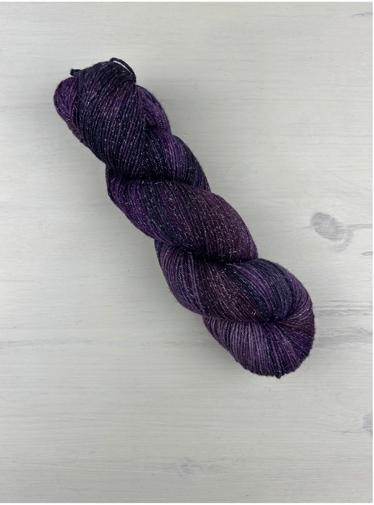 Glitter - Eggplant (Bag of 5)